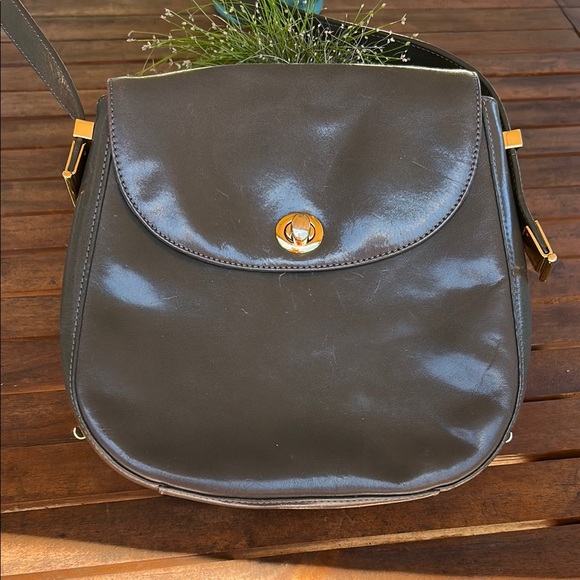 HOBO Black and Gold Mini Bag with Luxurious Finish - Picture 1 of 6